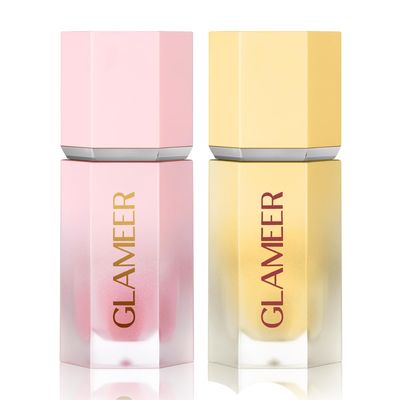 GLAMEER Moisturizing Lip Oil,Fruit Flavoured Lip Oil For Dry Lip,Lip Moisturizing Treatment Nourishing Lip Gloss, for Women Girls Lip Care Products(Strawberry Passion Fruit)