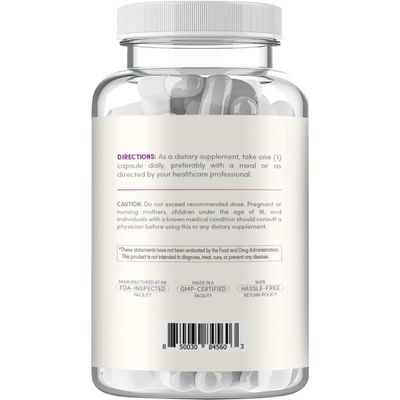 High Strength Quercetin 500mg Capsules - Quercetin Dihydrate Potent Flavonoid Antioxidant and Nutraceutical for Heart and Immune Support - Vegan Friendly - Made in a cGMP US Lab (200 Servings)