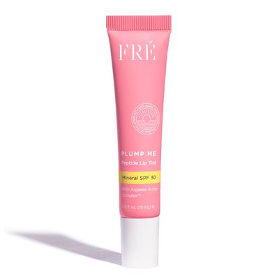 FR PLUMP ME Peptide Lip Tint SPF 30 Pampelonne, Tinted Lip Balm with Argania Active Complex, Shea Butter &amp; 100 Mineral Non-Nano Zinc Oxide, UV Protection, Hydrating Mineral Lip Sunscreen, 0.5 fl.oz