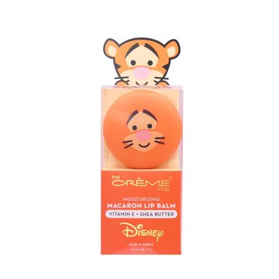 The Crme Shop x Disney Macaron Lip Balm Winnie The Pooh Lemon Honeycomb Crme Korean Scented Pocket Portable Vitamin E Shea Butter (Tigger (Mango Peach))