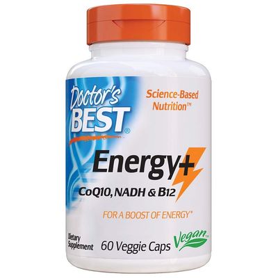 Doctor&#39;s Best Energy CoQ10, NADH &amp; B12, Immune System, Energy, Mood, 60 Ct
