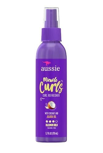Aussie Miracle Curls Refresher Spray Gel W/Coconut &amp; Jojoba