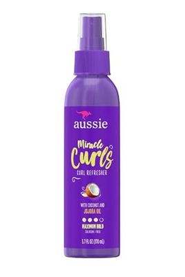 Aussie Miracle Curls Refresher Spray Gel W/Coconut &amp; Jojoba