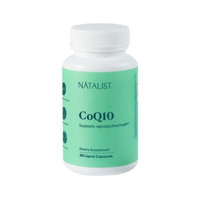 NATALIST CoQ10 Ubiquinone 120 mg Daily Fertility Vitamin Powerful Antioxidant Defense &amp; Cellular Energy Support Supplement - High Absorption for Women &amp; Men Vegan, Non-GMO - 60 Liquid Capsules