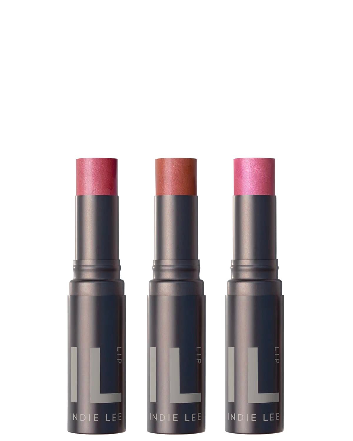 Indie Lee Pucker Up Lip Trio - Includes 3 Universally Flattering Shades (3 Count x 2.8g each)