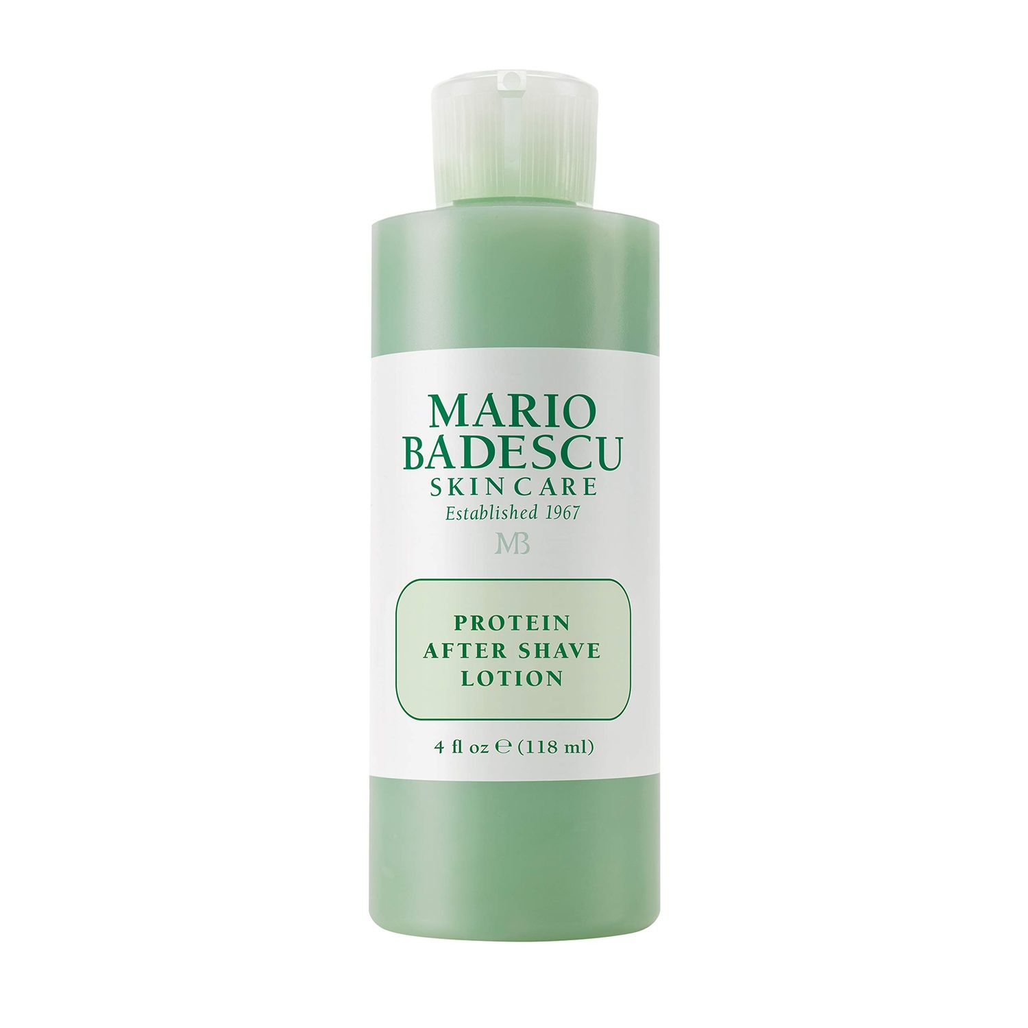 Mario Badescu Protein After Shave Lotion with Oatmeal for Face Body Bikini Areas and Legs - Lightweight Oil-free After Shave for Women and Men - Skincare Solution for Razor Burn &amp; Ingrown Hair 4 Fl Oz