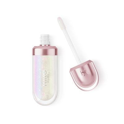 KIKO Milano 3D Hydra Lip Oil - Hydrating, Nourishing, High-Shine Lip Treatment, Non-Sticky, Moisturizing Formula with Vitamin E - 01 Milky Way - 6.5ml