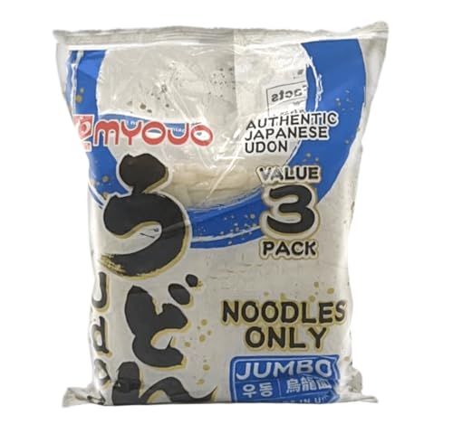 Myojo Jumbo Udon Noodles, No Soup, 4.94 Oz