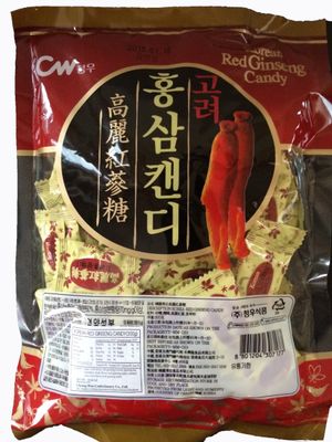 Cheongwoo, Korean Red Ginseng Candy, 10.58 Ounce