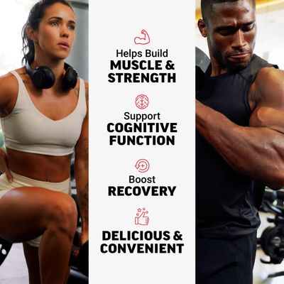 Force Factor Creatine Monohydrate Gummies, 5g Dose for Men & Women to Support Muscle, Strength, Recovery, Cognitive Health & Memory, Assorted Fruit Flavors, 150 Gummies