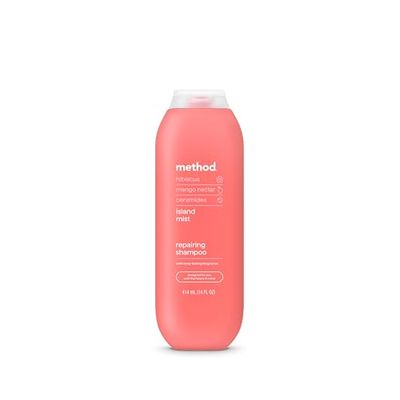 Method Repairing Shampoo, Island Mist, Hibiscus Mango Nectar Passion Fruit notes, 14oz
