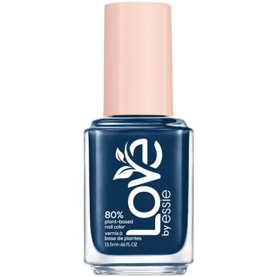 LOVE by essie Nail Polish, 80 Plant-based, Salon-Quality, Vegan, Blue, Walking The Walk, 0.46 Fl Oz