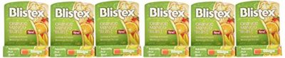 Blistex Lip Protectant SPF 15 Orange Mango Blast.15 oz (Pack of 6)