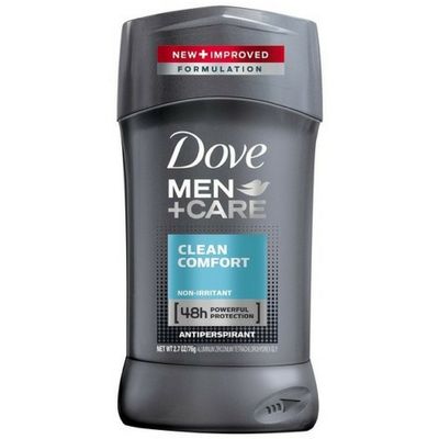 Dove MenCare Antiperspirant Deodorant Stick Clean Comfort 2.7 oz (Pack of 5)