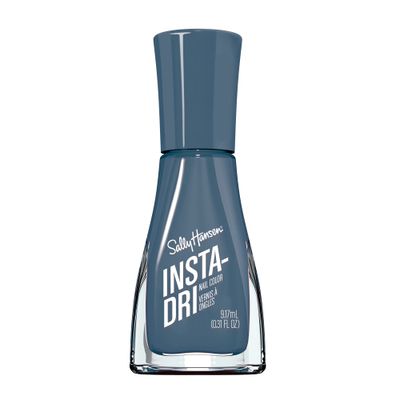 Sally Hansen Insta-Dri, Time to Indi-go, Quick Dry, Long Lasting, Opaque, Shiny Blue Nail Polish