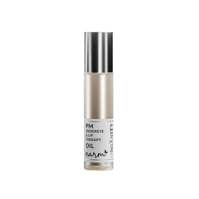 Organity PM Undereye &amp; Lip Therapy Oil | Hydrating Lip Oil for Women | Overnight Lip Balm &amp; Eye Care | Lightweight, Non-Sticky | Lip Mask &amp; Gloss Alternative, 10ml