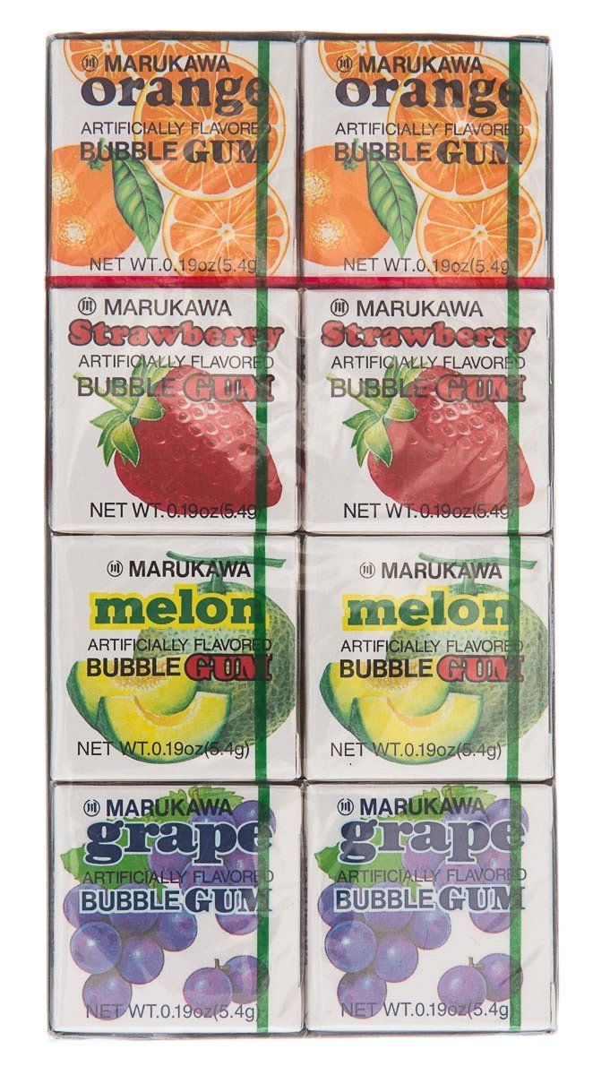 Bubble Gum (8 Pack) - 1.58oz by Marukawa.
