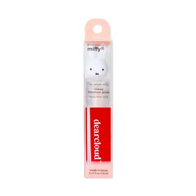 dearcloud x Miffy Lip Serum Jelly - Dear Bun Tinted Gloss for Hydration &amp; Shine (Dear Bun)