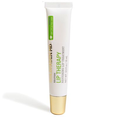Goldfaden MD Lip Therapy | Restoring Lip Treatment | w/Peptides, Hyaluronic Acid, Fruit Berry Wax, Borage Oil, Rose Hip Oil &amp; Vitamin E | Nourishes, Hydrates &amp; Plumps Appearance 0.5 oz / 15 mL