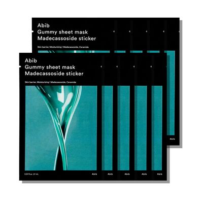 Abib Gummy Sheet Mask 10 Sheets Madecassoside (Strengthening)