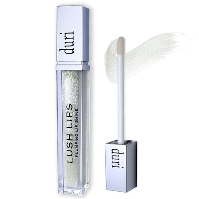Duri Icicle Lush Lips Lip Plumper, Super Glossy, White Shimmer, Makes Lips Look Fuller, 0.15 fl.oz.