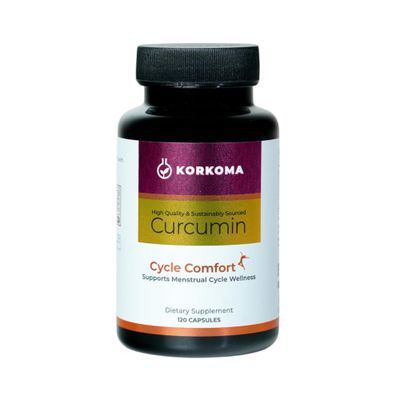 Cycle Comfort - Turmeric Extract Supplement, Supports Menstrual Health &amp; Comfort, 120 Capsules