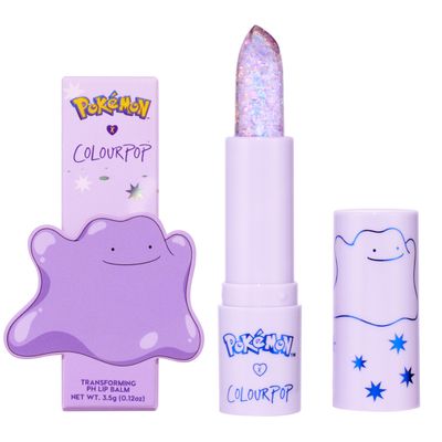 ColourPop x Pokmon pH Lip Balm - Color Changing Lip Balm Infused with Multi-Pearl Flakes &amp; Lip-Loving Ingredients - Creates the Perfect Custom Pink Shade - Transform (0.12 oz)