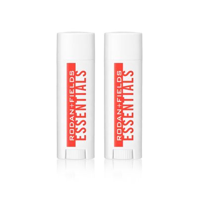 Rodan Fields Essentials Lip Shield SPF 25 | 2 Pack | Lip Balm with Sunblock | Hydrating Formula for Chapped Lips | Travel Size | Beach Essential for Lip Care | Sun Protection
