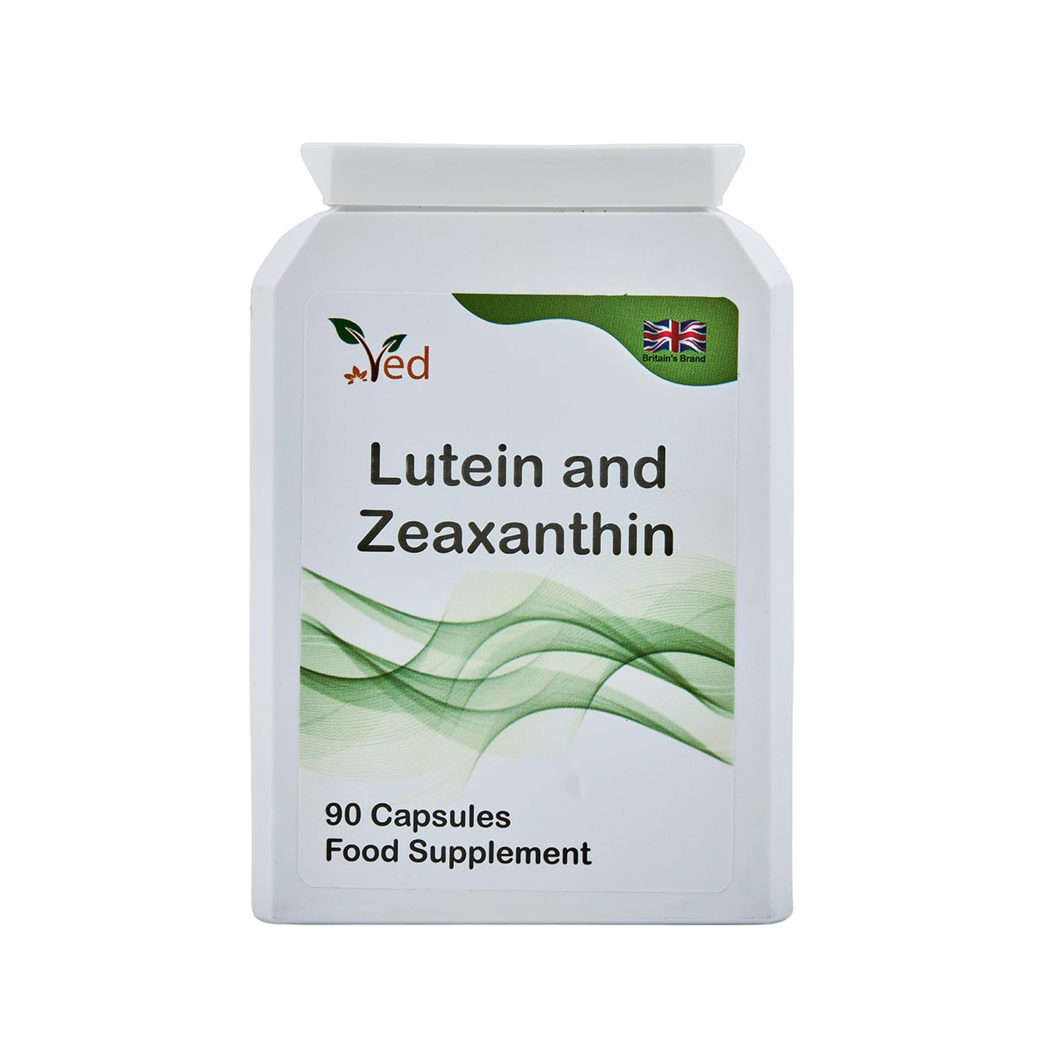 Ved Lutein 40mg with Zeaxanthin 2mg,New Micro encapsulated Marigold Extract Formula, for Maintenance of Normal Vision, 90 Vegan Capsule(3 Months Supply)