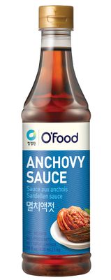 Chung Jung One O&#39;Food Premium Anchovy Fish Sauce, Korean Pantry Staple Flavor Enhancer, Perfect for Kimchi, Soups and Stews (Anchovy Sauce, 1kg)
