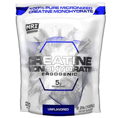 MRI Performance Creatine Monohydrate Powder 5g,100 Pure Micronized Creatine Supplement, Muscle Growth &amp; Recovery, Build Muscle, Increase Strength, Performance, Endurance, 1000g, Unflavored