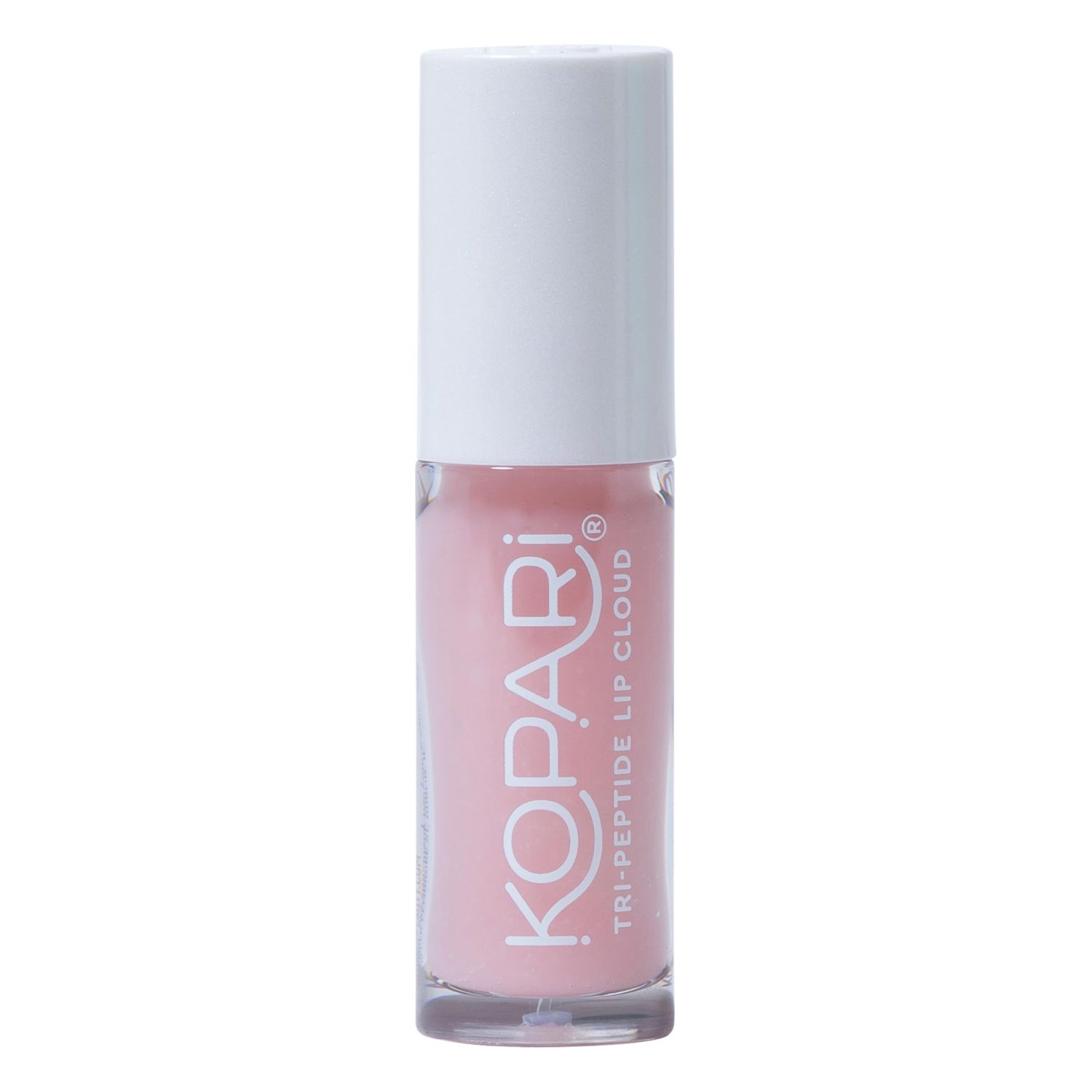Kopari Tri-Peptide Lip Cloud, Infused with Ceramides &amp; Hyaluronic Acid, Visibly Softens, Smooths, and Plumps Lips, Locks in Moisture &amp; Hydration