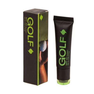 SnappyScreen SNAP Wellness Everyday Lip Balm SPF 30 - UVA/UVB Broad-Spectrum Alcohol-Free Sun Protection &amp; Moisturizer with Vitamin E, Sweat &amp; Water Resistant Sun Skin Care - Scent: Golf