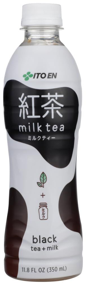 Ito En Black Tea Milk Milk Tea, 11.8 Fl Oz (Pack of 12)