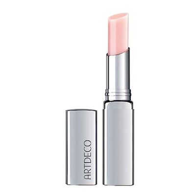 ARTDECO Color Booster Lip Balm in boosting pink - nourishing lip balm with color-adapting pigments - lip plumper with spearmint flavor - prevents dryness &amp; chapping - lip care with kernel oil - 0.1 Oz