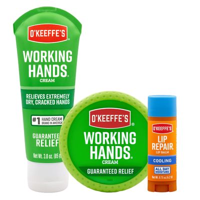 O&#39;Keeffe&#39;s OKeeffes Working Hands &amp; Lip Repair Variety Pack