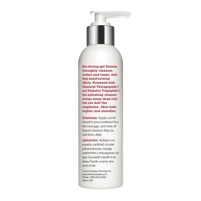 CONTROL CORRECTIVE Anti-Aging Cleansing Gel, 6.7 Fl Oz - An Advanced, Peptide-Infused Gentle Gel Cleanser That Helps Clarify And Balance The Complexion, Comforting, Calendula Flower, Witch Hazel