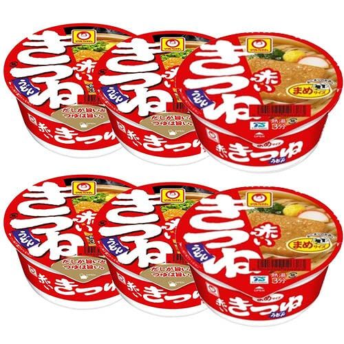 Cup Noodle Mini 1.4oz 6pcs Set Red Fox Mini Udon Japaneese Instant Noodle Ninjapo