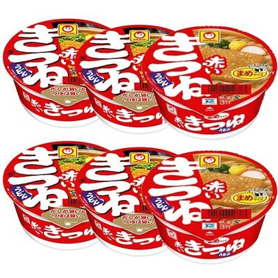 Cup Noodle Mini 1.4oz 6pcs Set Red Fox Mini Udon Japaneese Instant Noodle Ninjapo