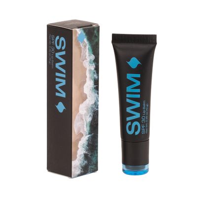 SnappyScreen SNAP Wellness Everyday Lip Balm SPF 30 - UVA/UVB Broad-Spectrum Alcohol-Free Sun Protection &amp; Moisturizer with Vitamin E, Sweat &amp; Water Resistant Sun Skin Care - Scent: Swim