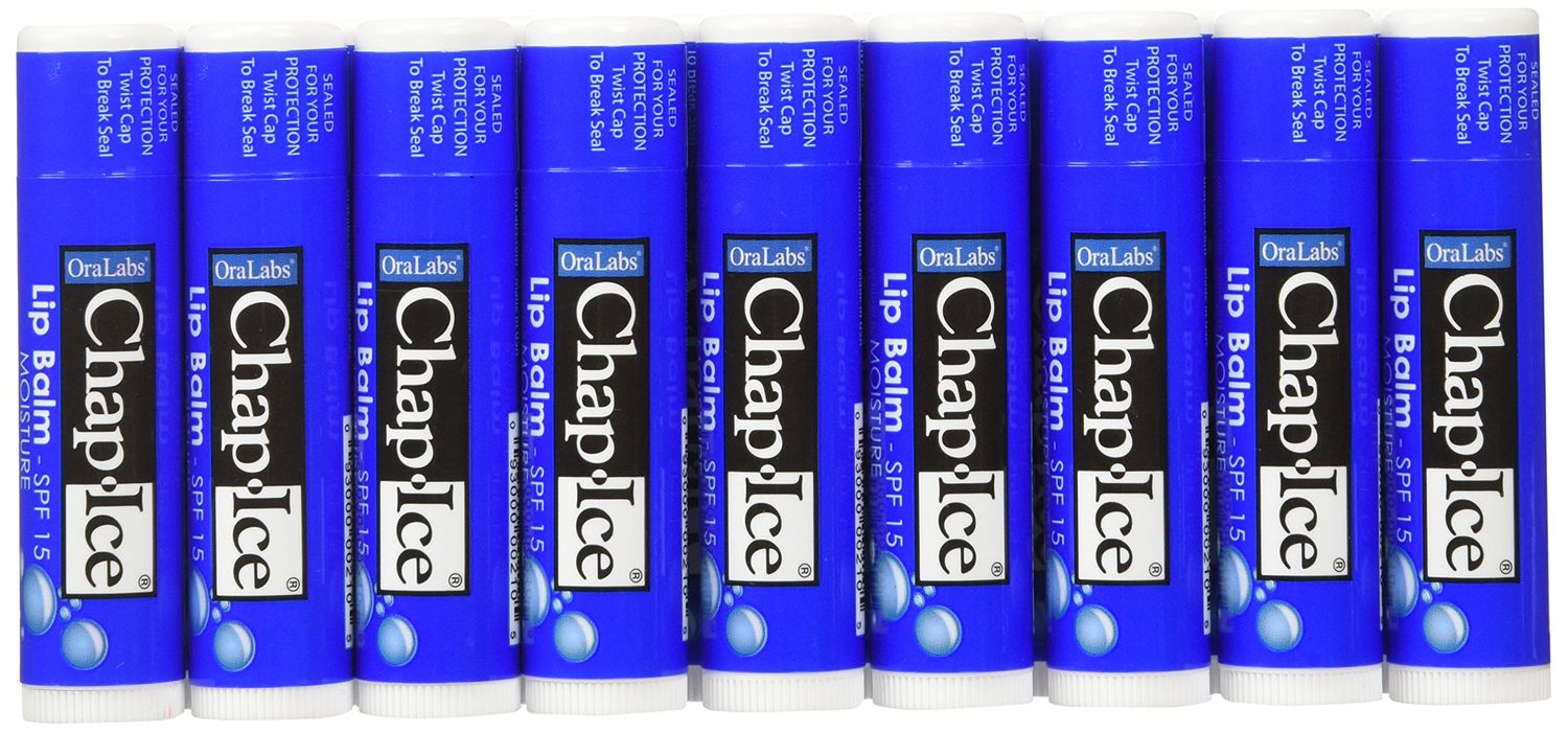 Chap Ice Moisture SPF 15 Lip Balm Stick, 24-Count