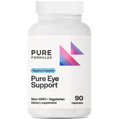 PureFormulas Pure Eye Support | Lutein and Zeaxanthin Supplement - 90 Vegetarian Capsules