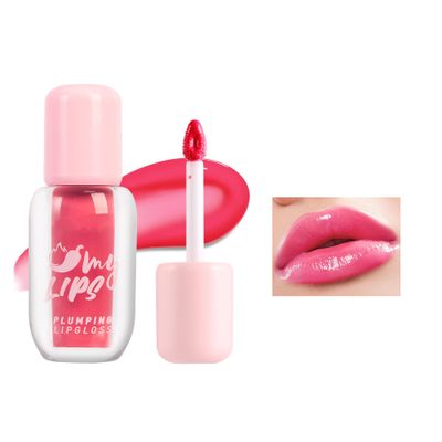 Easilydays Mirror Lip Gloss Plumper Glossy Lip Lipstick, Lifting, Hydrating, Volumizes, High-Shine, Lip Plumping Lip Glass Lip Glaze Lip Makeup, Plump &amp; Pout Lip Plumper for Women Girls (B, 05)