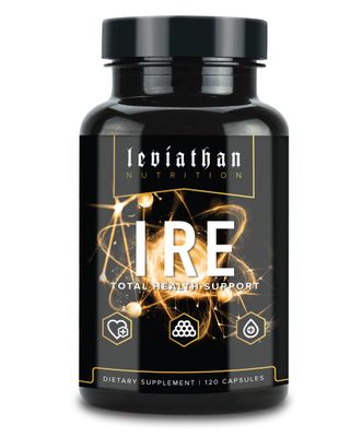 Leviathan IRE Complete Health Support - Overall Health &amp; AntiOxidant Support with Longvida Optimized Turmeric Curcumin, Grape Seed, Berberine, Arjuna, and Resveratrol