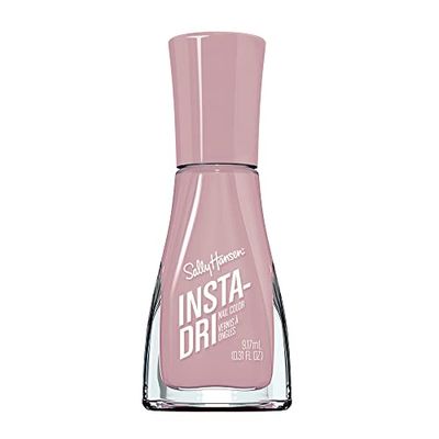 Sally Hansen Insta-Dri, Hurry Plum, Quick Dry, Long Lasting, Opaque, Creme Pink Nail Polish