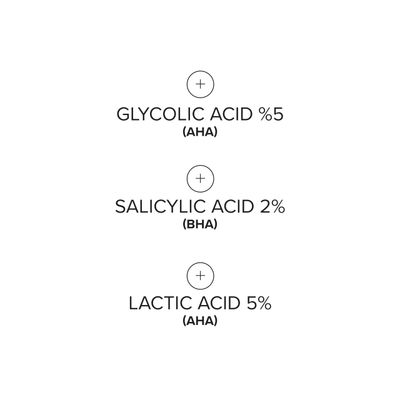 DRMTLGY Tingl Exfoliating Face & Body Pads - Glycolic, Lactic & Salicylic Acid for Acne, Pores, Blackheads & Wrinkles - AHA BHA Toner Pads for Oily Skin, Anti-Aging, FSA/HSA Eligible - 60 Count