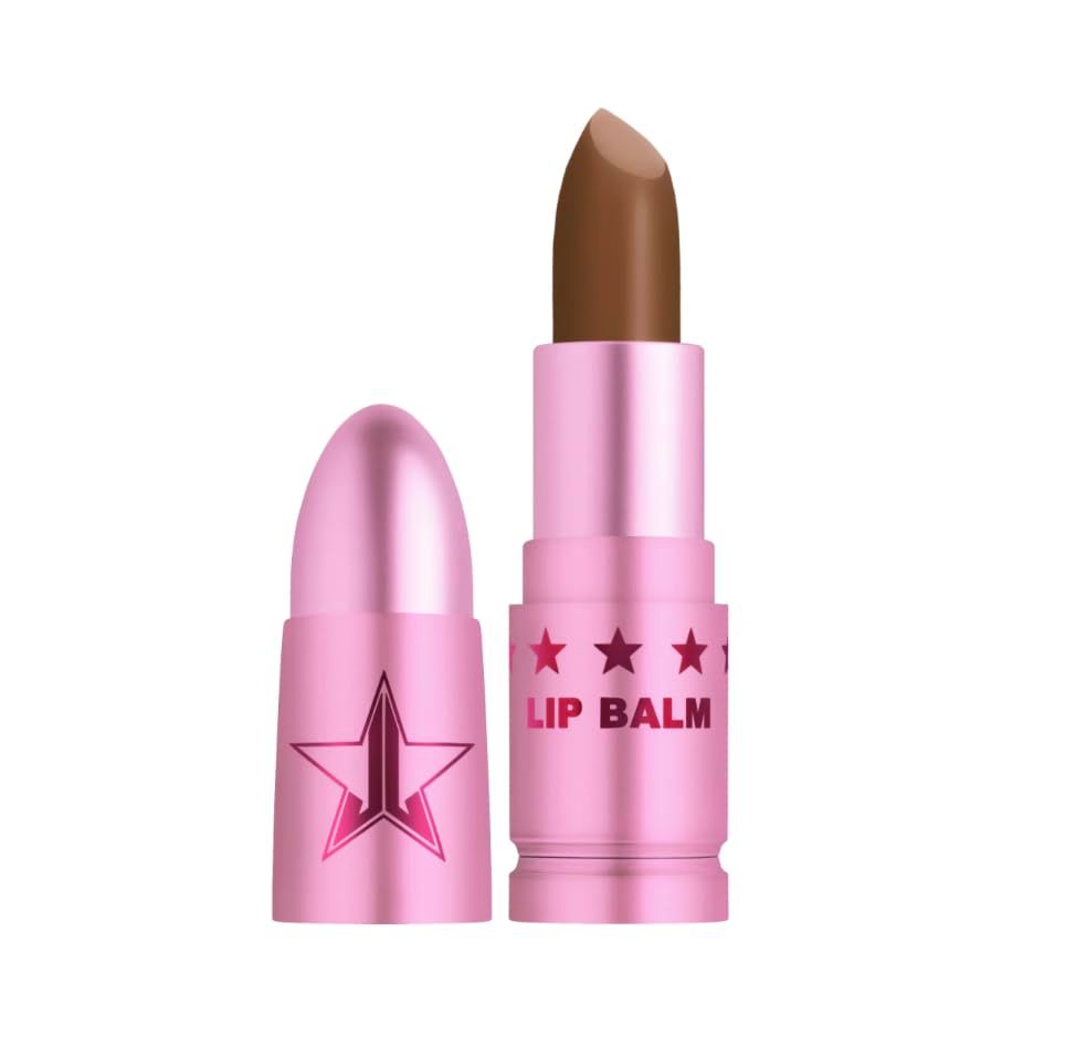 Jeffree Star Cosmetics Tinted Lip Hydrating Melting Lip Balm - Cowboy Kiss Shade - Nourishing, Buildable Color with Moisturizing Formula in Signature Pink Packaging