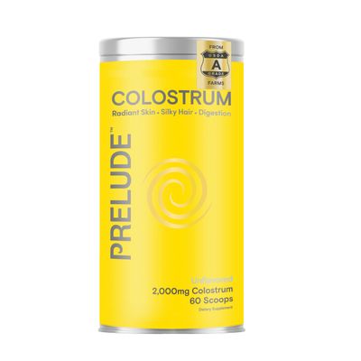 Prelude Bovine Colostrum Supplement - Grassfed Colostrum Powder for Gut Health, Immunity &amp; Overall Wellness - Colostrum Aids Hair, Skin &amp; Digestive Health for Women &amp; Men - Made in USA