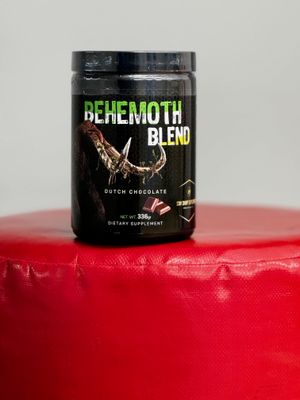Behemoth Blend Organic Mushroom Extract: Chaga, Lion&#39;s Mane, Cordyceps, Shiitake, Reishi Premium Collagen &amp; Creatine for Enhanced Focus, Energy, Immunity, and Recovery 30 Servings.