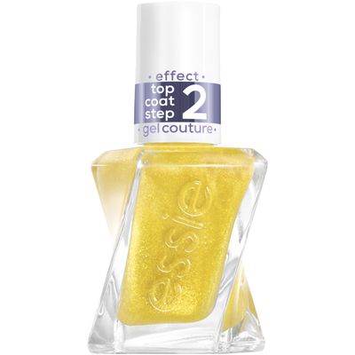 essie Gel Couture Gel-Like Nail Polish, Longwear, Vegan, Metallic Glaze Nail Polish, Crushed Gold, 0.46 fl oz